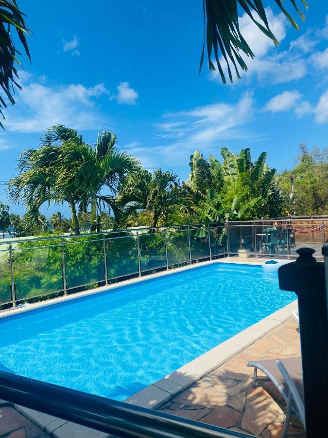 Villa Les algues de La Chapelle Bleu horizon à Anse-Bertrand Extérieur photo