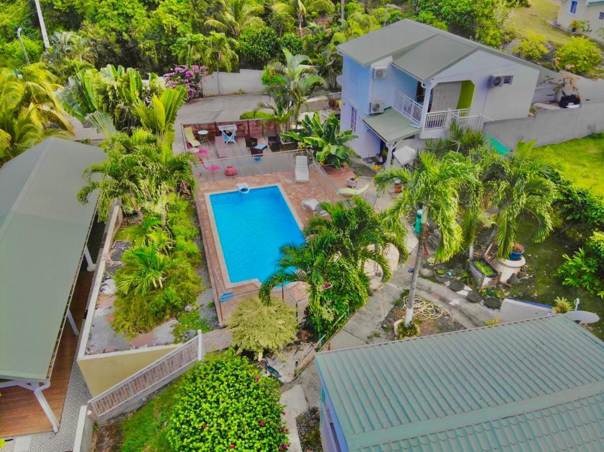 Villa Les algues de La Chapelle Bleu horizon à Anse-Bertrand Extérieur photo